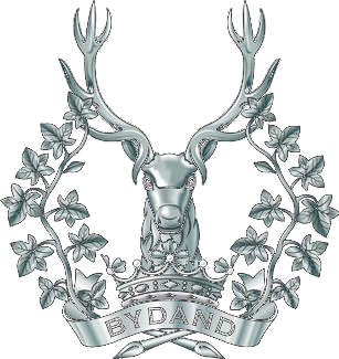 Gordon Highlanders Cap Badge — Bydand
